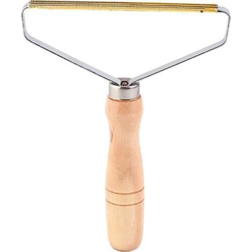 Portable Manual Clothes Lint Remover Fuzz Fabric Shaver Ball Coat Tool Hair Sided Brush Woven Sweater Shaver Double Coat Re K2P3