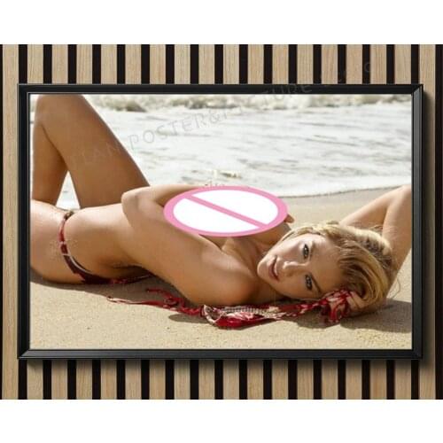 R0219 Kate Upton (13) Star Sexy Beautiful Girl Model Wall Sticker Silk Poster Art Home Decoration