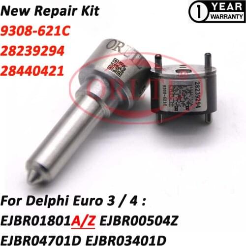 Repair Kit 9308-621C For Delphi Injectors EJBR04001D EJBR01801A EJBR01801Z EJBR04701D EJBR03401D EJBR00504Z EJBR00502Z ssangyong
