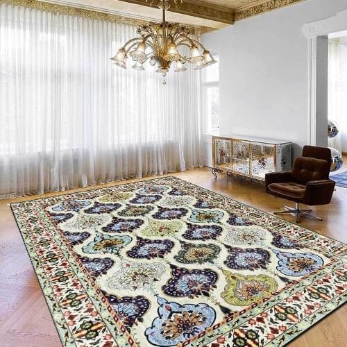 Luxury Persian 3D Carpets For Living Room Bedroom Large Area Rug Home Decor Big Carpet Floor Rug Mat Coffee Table Cloakroom Sofa