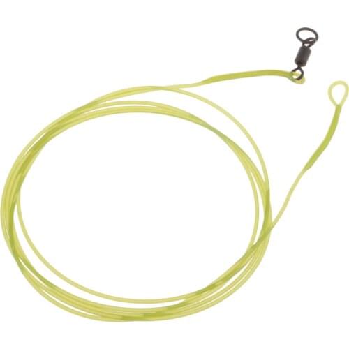Carp Fishing Leader Line with Loop 1m Monofilament Leader Carp Link Fishing Rigs 30lbs - Invisible Underwater