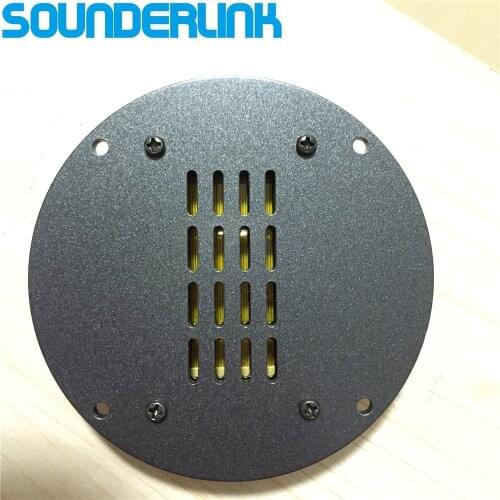 Sounderlink 2PCS/lot High Power HiFi planar Speaker ribbon tweeter AMT transformer kapton aluminum foil front panel