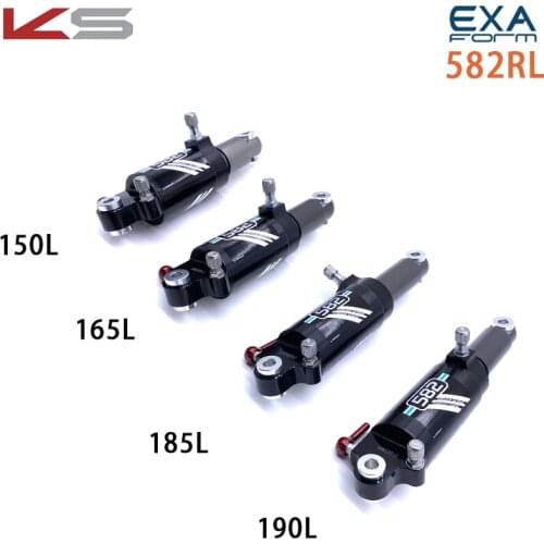 Rear shock absorber EXA Form 582RL for electric bicycle scooter pure pneumatic shock absorber