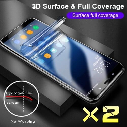 2Pcs Front Hydrogel Film for Samsung Galaxy A51 A71 A50 A40 M51 M31 M21 A70 Screen Protector Phone Accessories Protective Series