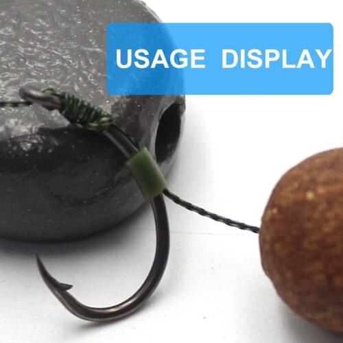 30PCS Carp Fishing High Carbon Steel Fishing Hooks Carp Hooks Mixed Size Barbed Jig Hooks Jig Head for Carp Fishing Accessories