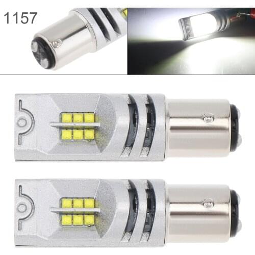 Car Fog Light 2pcs/lot 12V 24V 2525 SMD Lights 1200LM 6500K-7500K White Driving Running Car Lamp Auto Light Bulbs Car Lights