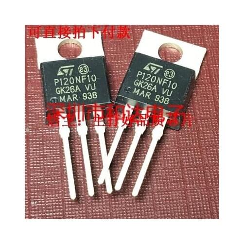 Free shipping 50PCS STP120NF10 P120NF10 TO-220