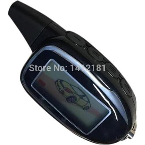 10 PCS/lot M7 2-way LCD Remote Control Key Chain For Russian Two Way Car Alarm System Scher khan Scher-Khan Magicar 7 Keychain