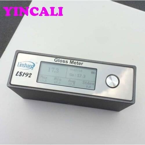 Newly Gloss Meter LS192 60 Degree Glossmeter Glossmeter Measurement Range 0-1000Gu All-aluminum Design Great Texture Glossmeter