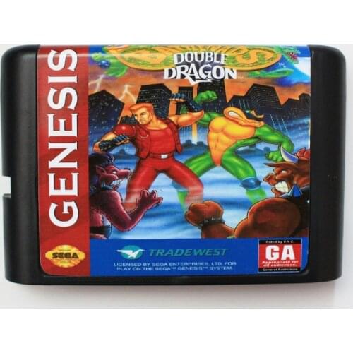 Battletoads And Double Dragon The Ultimate Team 16 bit SEGA MD Game Card For Sega Mega Drive For Genesis
