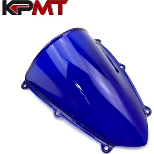 For Honda CBR 600 2007-2012 600RR F5 CBR600RR Black Windshield WindScreen Double Bubble CBR600 RR 07 08 09 10 11 12