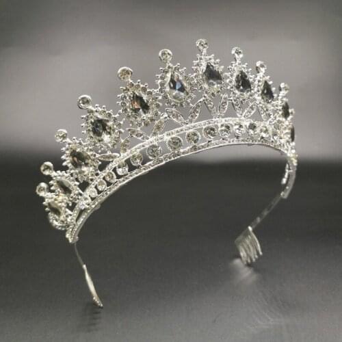 New Luxury Crowns Beautiful Headpiece Wedding Headpieces Wedding Tiaras Hair Accessories for Women Birthday Costume Party