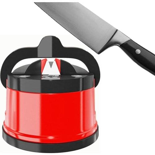 Upgrade Suction Knife Sharpener Kitchen Sharpening Tool Easy Safe to Sharpens Kitchen Chef Knives Damascus Knives Sharpener