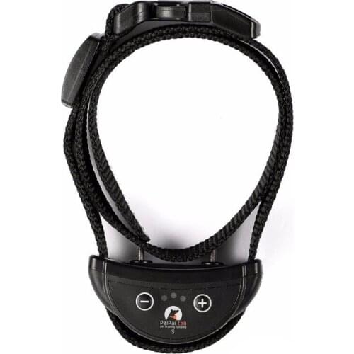 Automatic Dog Training Collar Anti-Barking Collar Rechargeable Ultrasonic Vibration Electric Shock Multi-Mode Device for Doggy