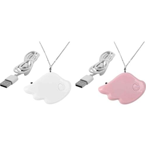 Personal Wearable Air Purifier Necklace USB Mini Portable Air Freshner Ionizer Negative Ion Generator For Home