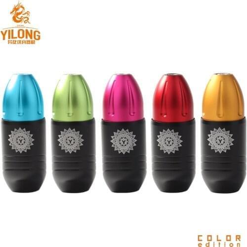 Eyebrow Tattoo Pen Mabuchi Motor Portable Rotary Tattoo Machine Space Aluminum Cartridge Tattoo Gun Equipment