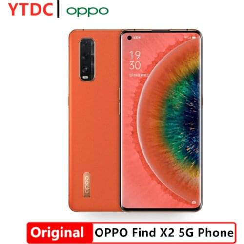Original OPPO Find X2 5G 6.7 inch Smartphone Snapdragon 865 8-core 8GB RAM 128GB ROM Camera 48MP + 12MP + 13MP 4200mAh Battery