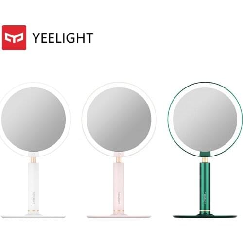 Youpin new Yeelight LED Makeup mirror MijiaTouch control natural Fill Light Cosmetic Vanity Mirror Adjustable Storage Base