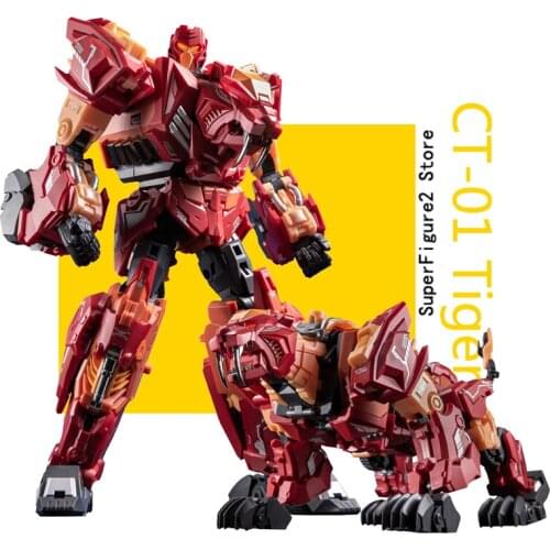 Transformation Cang-Toys CT01 CT-01 CT-Chiyou-01 Predaking Fierce Tiger PVC Model Action Figure Robot IN STOCK