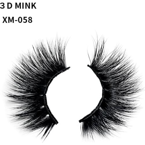 1 Pair Natural False Eyelashes 3d Mink Lashes Handmade Fake Eye Lashes Extensions for Beauty Makeup