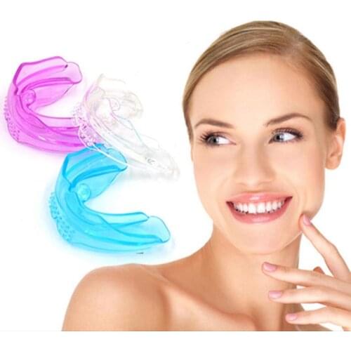 1PC 3colors No Harm Idea Dental Arch Track Adult Tooth Orthodontic Appliance Trainer Alignment Mouthpiece Dental Care Tool