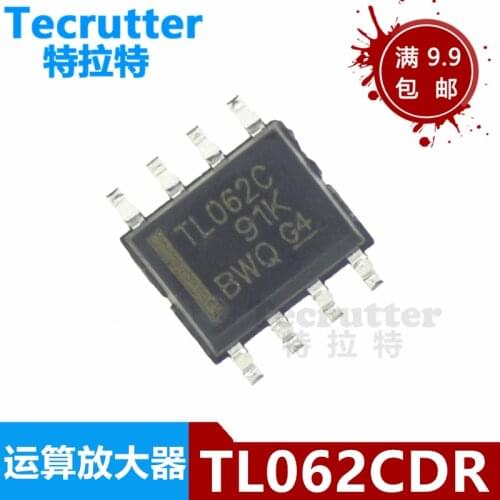 10pcs/lot TL062CDR SOP-8 TL062C SOP8 TL062 SOP 062C TL062CDTTl062cdr