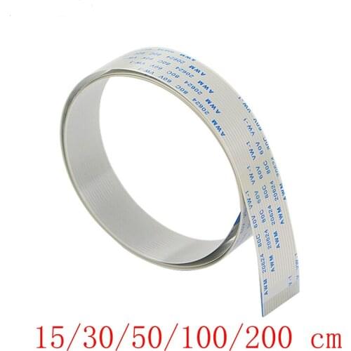 15 Pin Ribbon Flex CSI Cable with 15cm 30cm 50cm 100cm 200cm 1M 2M Length for Raspberry Pi 3 Model B+ / 3 / 2 Camera