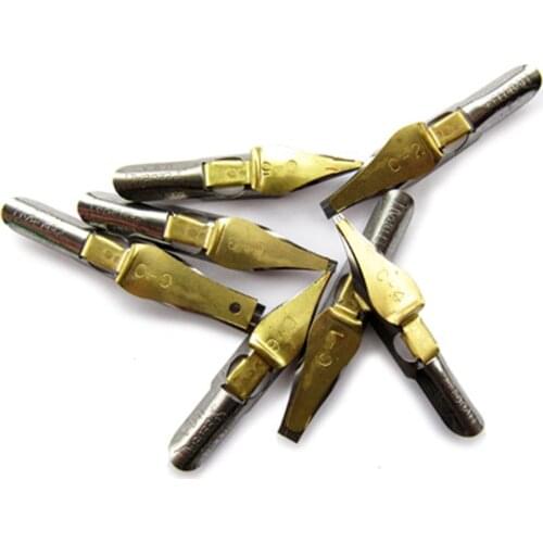 7 pieces for a lot C Series English Calligraphy Script Nibs Gothic Nib for Dip Pen
