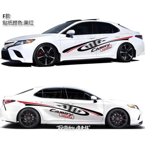 Car Sticker For Toyota Camry Avalon 2019 Body Exterior Decoration Sticker Avalon Sport Exterior Modification Film