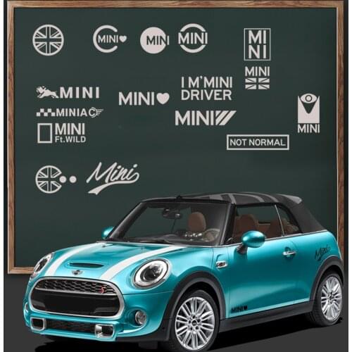 Car Stickers Decals Accessories For Mini Cooper S R56 R50 F56 JCW R53 F55 R60 R53 R55 R57 R58 R59 F60 F57 One Countryman Clubman