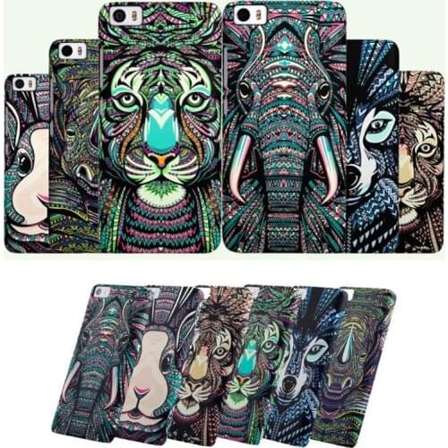 Case For Xiaomi Mi5 Cover Ultra thin Plastic Animal frosted relief night glow Protective Hard For Xiaomi Mi 5 Casing funda coque