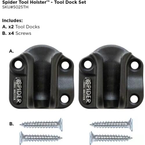 Spider Tool Holster- Tool Dock Set