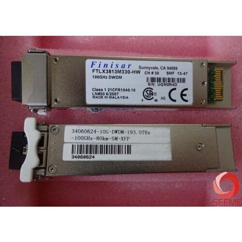 FINISAR FTLX3813M330-HW, 10G-80KM-XFP-1553.33NM-DWDM