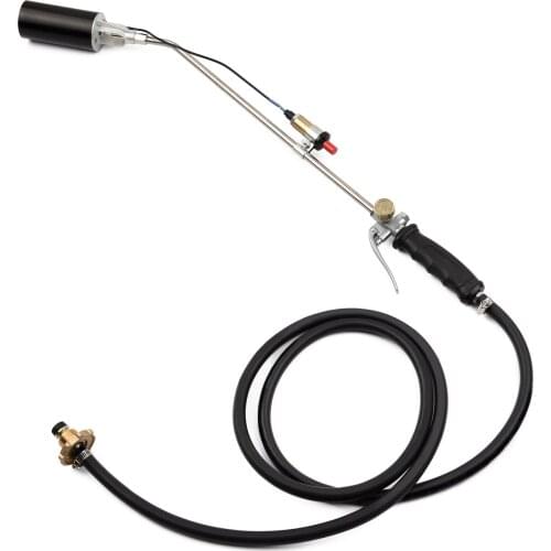 Propane Torch Weed Burner with Electronic Ignition Switch 6.6ft Hose for Ice Snow Melting Lawn Garden Farm Industry Construction