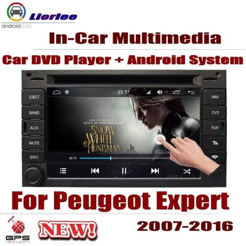 For Peugeot Expert 2007-2016 Car Android Player DVD GPS Navigation System HD Screen Radio Stereo Integrated Multimedia