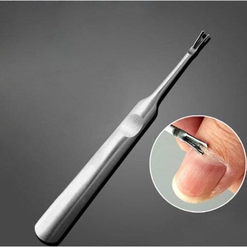 Portable Cuticle Pusher Remover Nail Art Manicure Trimmer Stainless Steel Tool