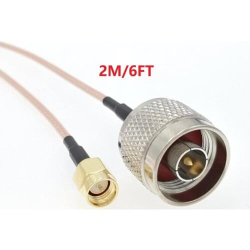 Type N Male To SMA Male RG316 Coaxial Cable 2M/6FT 3M/10FT SDRplay RSP1/2/3 Hack RF RTL SDR