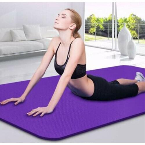 Yoga Mat Thick Non-slip Pilates Workout Fitness Exercise Pad Gym Workout Home Non-slip Indoor Fitness Yoga Mats