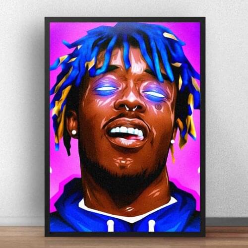 Lil Uzi Vert Poster Prints Rap Hip Hop Singer Canvas Painting Wall Art Pictures Home Decor