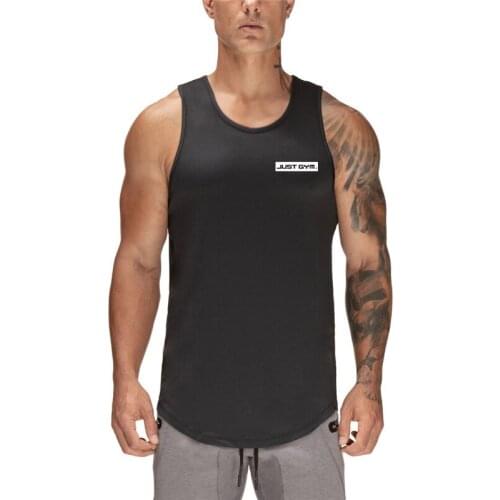 Brand Clothing Sports Summer Workout Mesh Tank Top Men Musculation Gym Bodybuilding Singlets Sleeveless Fitness Quick Dry Vest