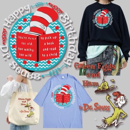 Cartoon Character Patches for Kids Clothing Jacket Washable Stickers on Clothes Letter Stickers Applique on Clothes