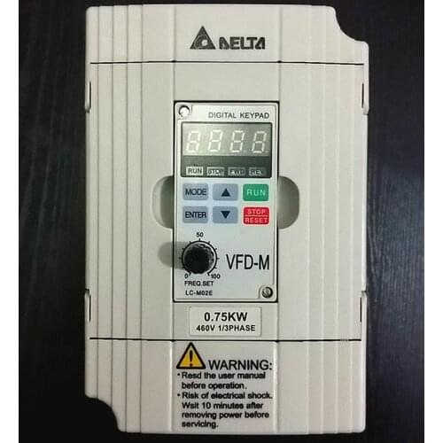 [New Delta Inverter] Delta Inverter VFD007M43B Three Phase 380V 0.75KW