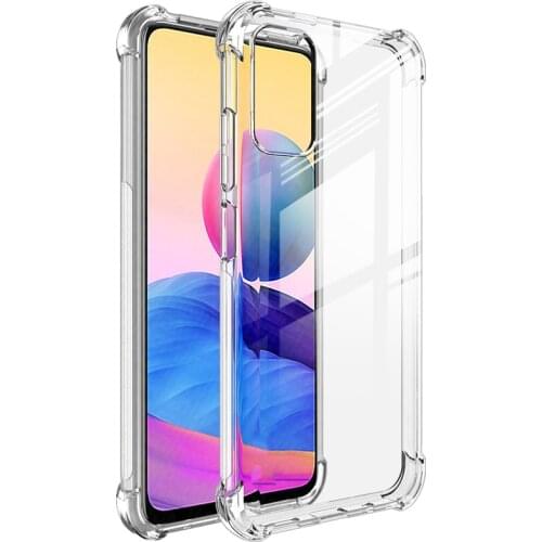 Clear Case For Xiaomi Poco M3 Pro 5G Case Anti-knock Bumper Soft TPU Silm Ultra-thin Protective Phone Cover For Poco M3 Pro Case