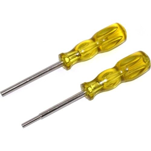 Transparent Security 3.8mm+4.5mm Screwdriver screw drive for N64 for Gameboy for Cartridge