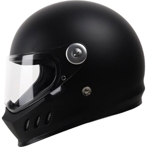 Motorcycle Helmet Women Moto Full Face Helmet Motorbike Helmet Personality Vintage Motocross Riding Scooter Capacete Casque