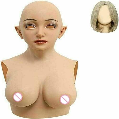 Silicone Headwear D Cup Breast Forms Top Quality Realistic Soft Boobs Bionic Skin Crossdresser Transgender Queen Mastectomy Bra