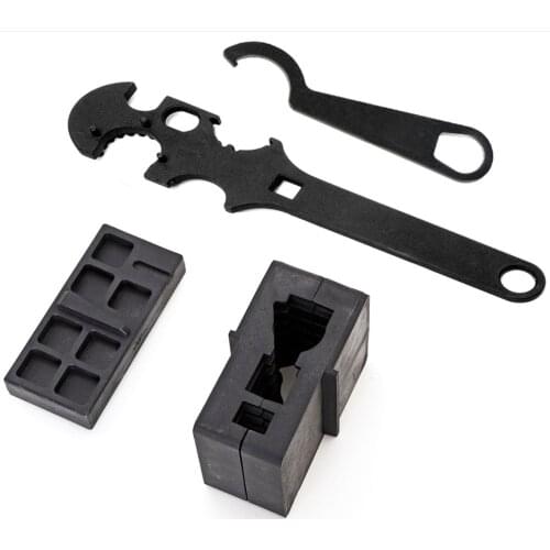 Vise Block Clam Shell Block Receiver Gunsmithing Tool Armoer Bench Repair Magazine Loader Adjustable For m16 ar 15