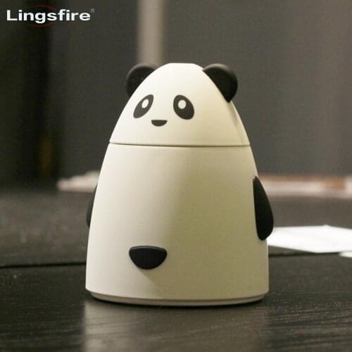 Cartoon Bear Ultrasonic Humidifier Portable Mini USB Air Humidifier Mist Maker USB Aroma Diffuser for Car Office Bedroom