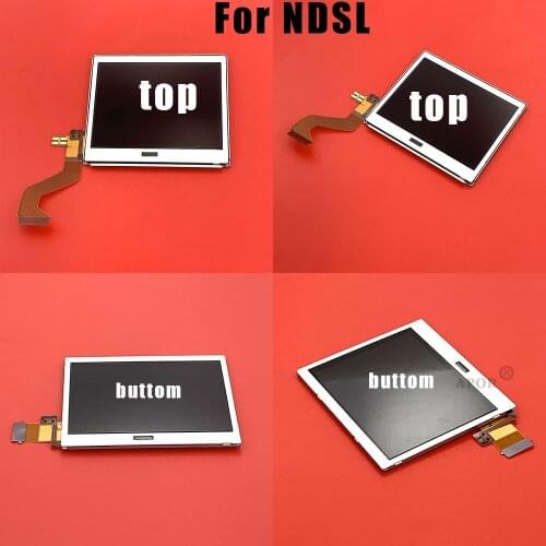 UP Top Upper Lower Bottom TFT LCD Screen Display Replacement for Nintendo DS NDS Lite NDSL Game Console Repair Part Dropshipping
