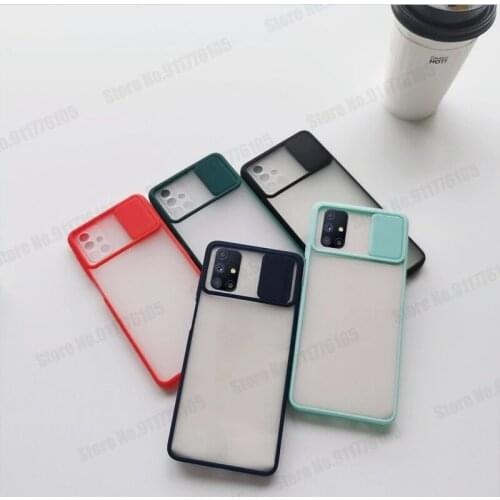 Camera Protection Phone Case For Samsung M51 M31S NOTE 20 S21 S20 Plus S10 Lite A32 A81 Matte Shockproof Smartphone Cover Shell